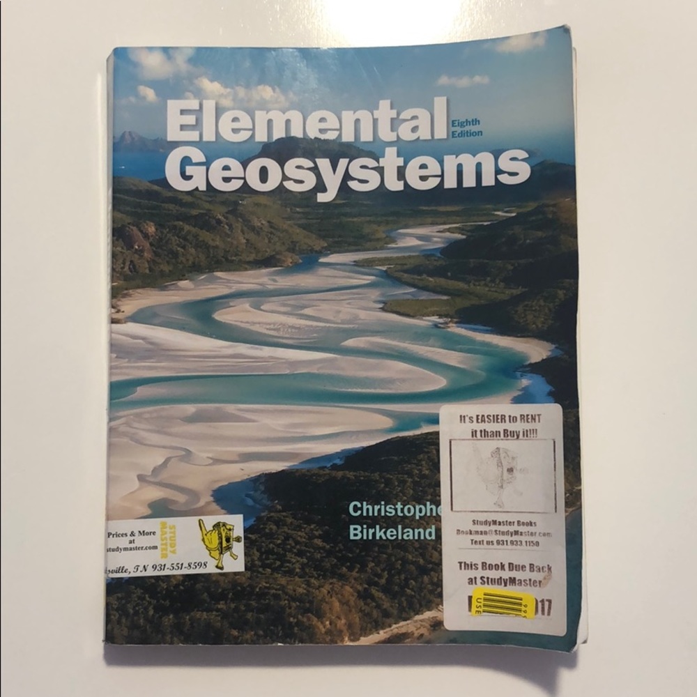 Elemental Geosystems 8th edition textbook